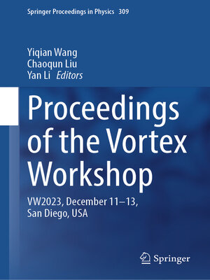 cover image of Proceedings of the Vortex Workshop
